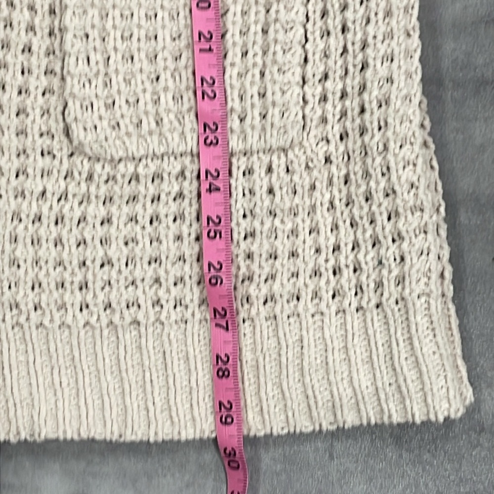 Medium moon and madison cream cardigan sweater - Picture 8 of 10